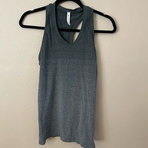 ATHLETA Bali Green Momentum Gradient Yoga & Fitness Tank Top